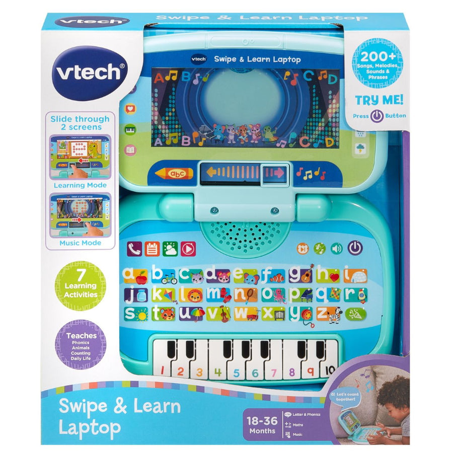 VTECH SWIPE AND LEARN LAPTOP