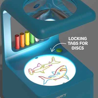 DISCOVERY - DOODLE PROJECTOR LIGHT ART STATION - Toyworld Frankston
