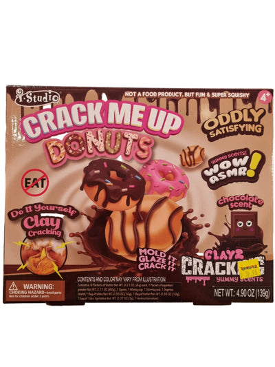 CRACK ME UP CLAYZ CRACKING YUMMY SCENTS - DONUTS