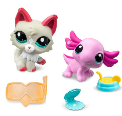 LITTLEST PET SHOP -  DIVIN DIVAS PET PAIR - Toyworld Frankston