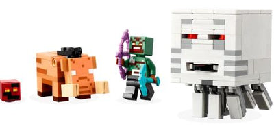 LEGO 21255 MINECRAFT THE NETHER PORTAL AMBUSH - Toyworld Frankston