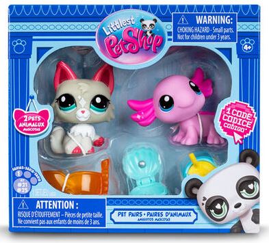 LITTLEST PET SHOP -  DIVIN DIVAS PET PAIR - Toyworld Frankston