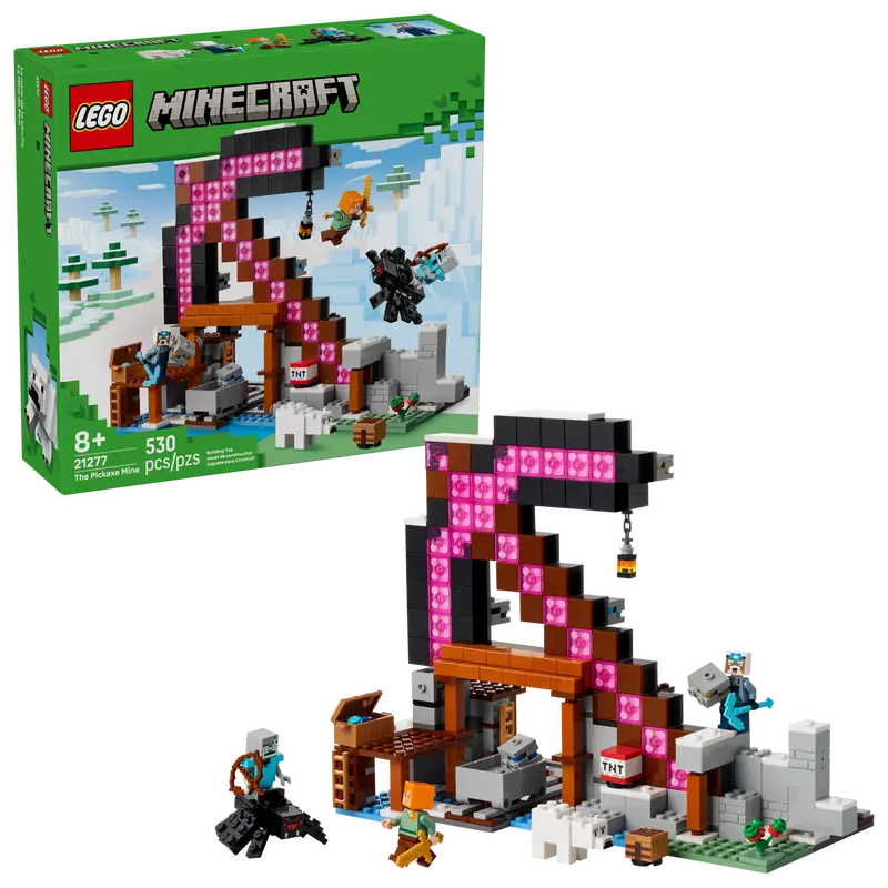 LEGO 21277 MINECRAFT - THE PICKAXE MINE