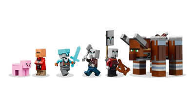 LEGO 21278 MINECRAFT - THE PILLAGER OUTPOST AND RAVAGER