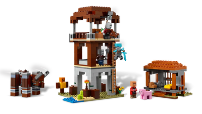 LEGO 21278 MINECRAFT - THE PILLAGER OUTPOST AND RAVAGER