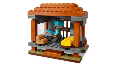 LEGO 21278 MINECRAFT - THE PILLAGER OUTPOST AND RAVAGER