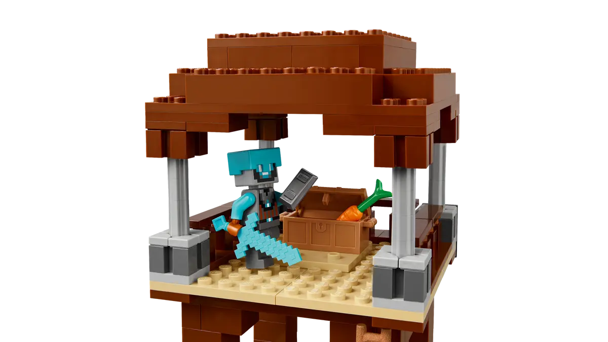 LEGO 21278 MINECRAFT - THE PILLAGER OUTPOST AND RAVAGER