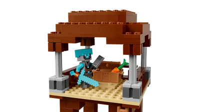 LEGO 21278 MINECRAFT - THE PILLAGER OUTPOST AND RAVAGER