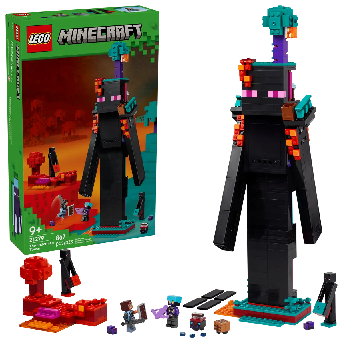 LEGO 21279 MINECRAFT - THE ENDERMAN TOWER