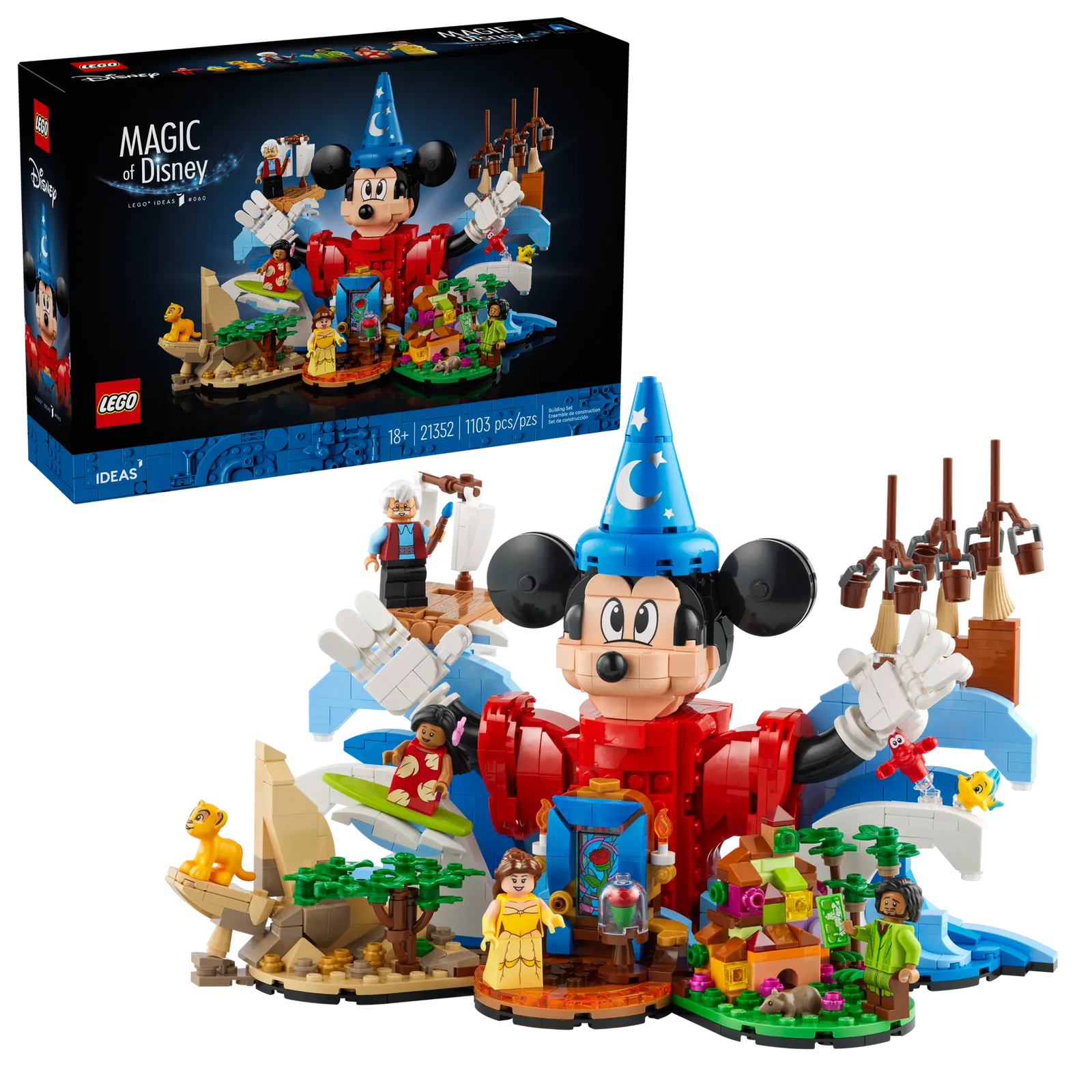 LEGO IDEAS 21352 MAGIC OF DISNEY