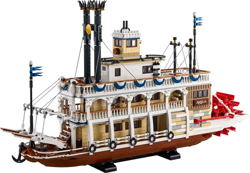 LEGO 21356 IDEAS - RIVER STEAMBOAT - Toyworld Frankston
