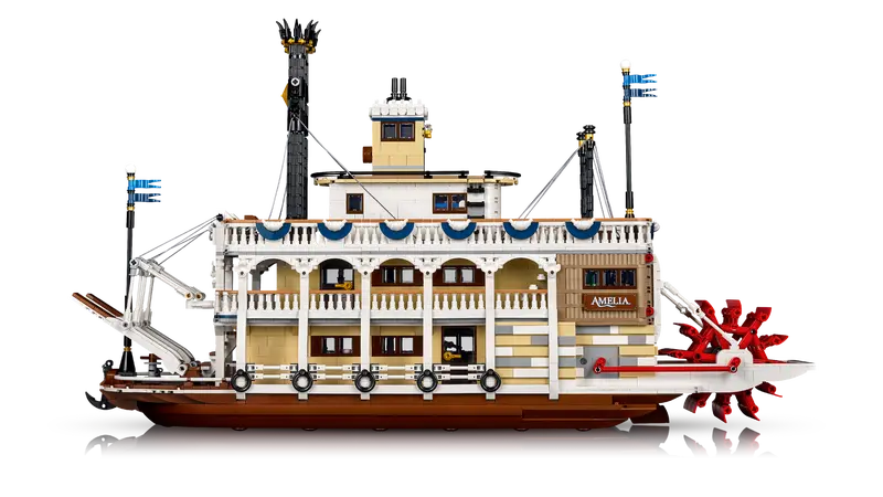 LEGO 21356 IDEAS - RIVER STEAMBOAT - Toyworld Frankston