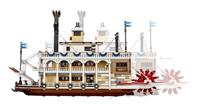 LEGO 21356 IDEAS - RIVER STEAMBOAT - Toyworld Frankston