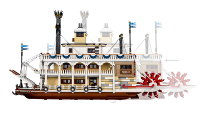LEGO 21356 IDEAS - RIVER STEAMBOAT - Toyworld Frankston