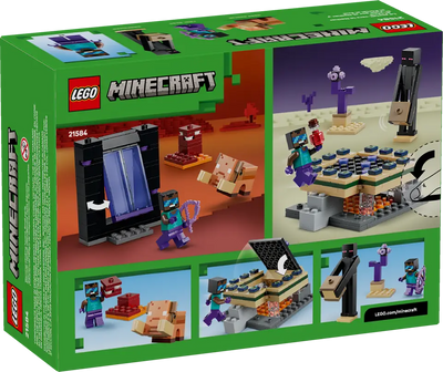 LEGO 21584 MINECRAFT - NETHER AND END PORTAL JOURNEY - Toyworld Frankston