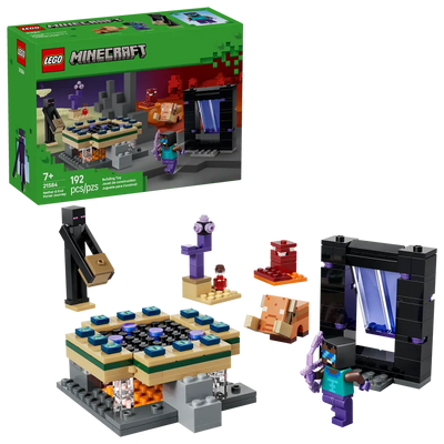 LEGO 21584 MINECRAFT - NETHER AND END PORTAL JOURNEY - Toyworld Frankston