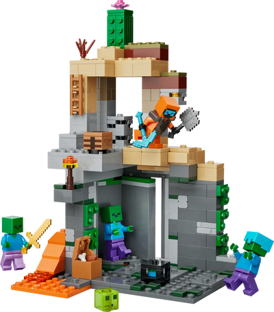 LEGO 21587 MINECRAFT - ZOMBIE DUNGEON - Toyworld Frankston