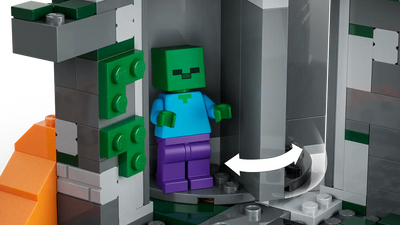 LEGO 21587 MINECRAFT - ZOMBIE DUNGEON - Toyworld Frankston