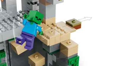LEGO 21587 MINECRAFT - ZOMBIE DUNGEON - Toyworld Frankston