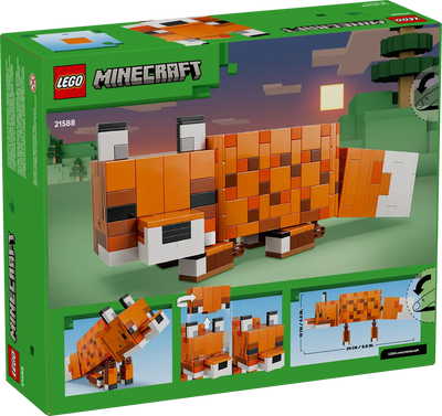 LEGO 21588 MINECRAFT - THE FOX - Toyworld Frankston