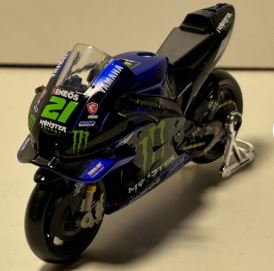MAISTO MOTORCYCLES 1:18 MOTO GP 2022 YAMAHA FACTORY RACING - Toyworld Frankston