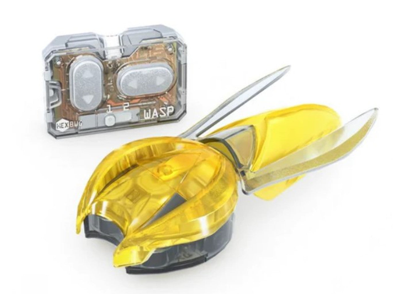 HEXBUG CRAZY DRIFTER - WASP - YELLOW - Toyworld Frankston