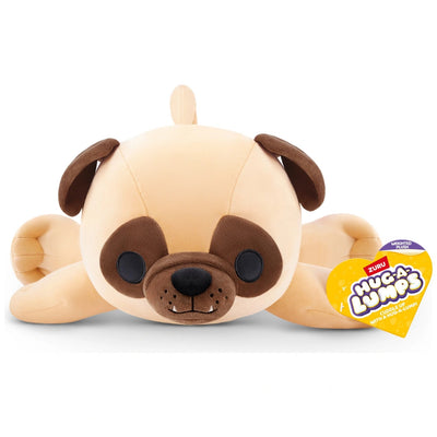 ZURU HUG-A-LUMPS WEIGHTED PLUSH OLLY THE PUG - Toyworld Frankston