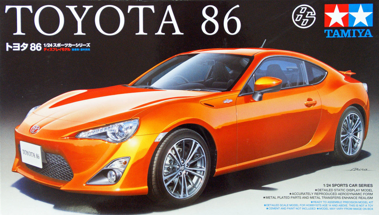 TAMIYA 1/24 TOYOTA 86 - Toyworld Frankston