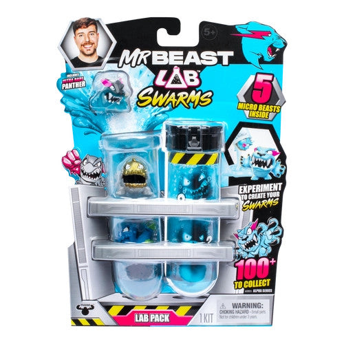 MR BEAST LAB SWARMS -  5 MICRO BEAST LAB PACK - Toyworld Frankston