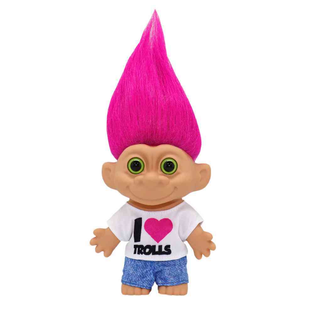 GOOD LUCK TROLLS SINGLE FIGURE - I HEART TROLL - Toyworld Frankston