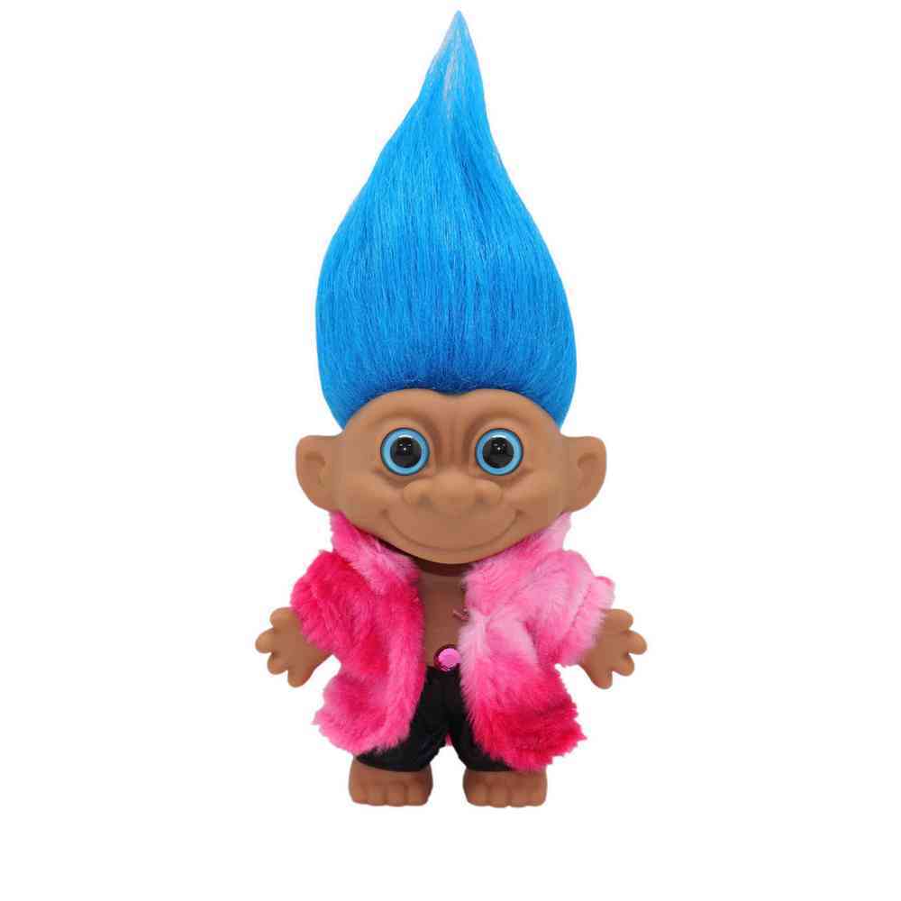 GOOD LUCK TROLLS SINGLE FIGURE - ROCKSTAR TROLL - Toyworld Frankston