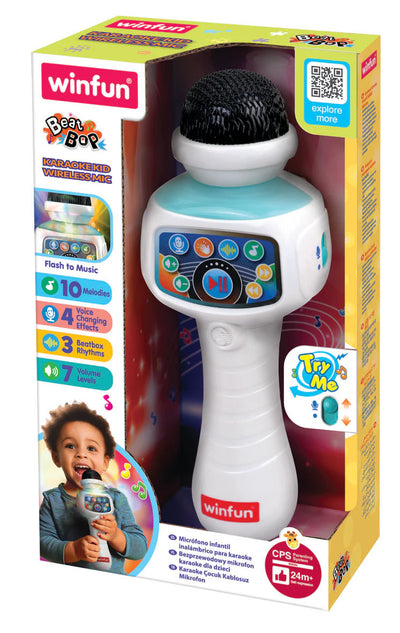 WINFUN KID WIRELESS KARAOKE MIC - Toyworld Frankston