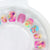 PINK POPPY RAINBOW BUTTERFLY PRESS ON NAILS