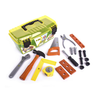JOHN DEERE DELUXE TOOL BOX 18 PIECE - Toyworld Frankston