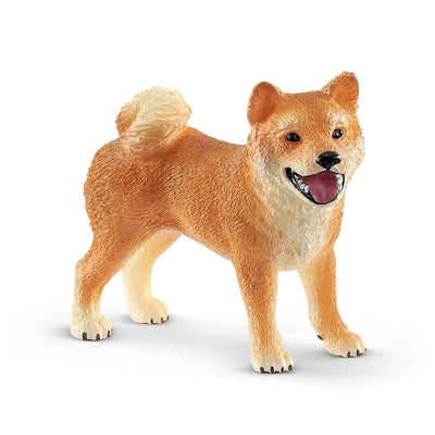 SCHLEICH SHIBA INU MOTHER AND PUPPY - Toyworld Frankston