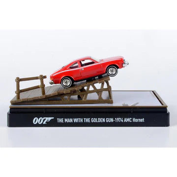MOTORMAX 1:64 DIECAST MODEL - JAMES BOND 'THE MAN WITH THE GOLDEN GUN' (1974) - 1974 AMC HORNET - Toyworld Frankston