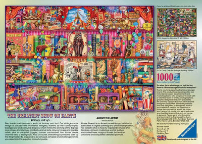 RAVENSBURGER - THE GREATEST SHOW ON EARTH1000PC - Toyworld Frankston