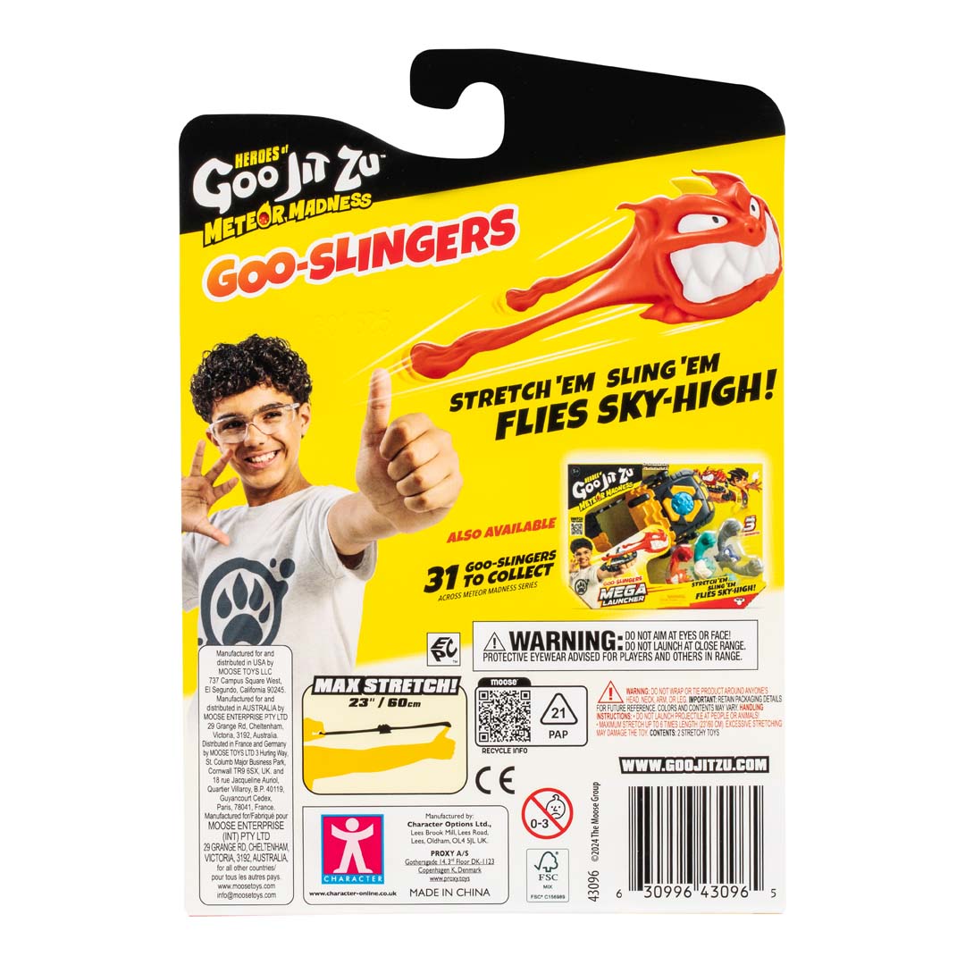 HEROES OF GOO JIT ZU - METEOR MADNESS GOO SLINGERS - 2 PACK ASSORTMENT - Toyworld Frankston