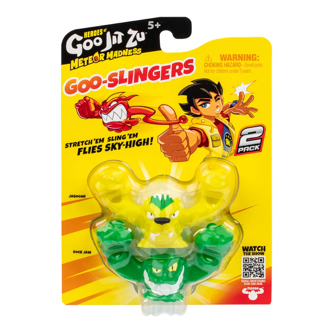 HEROES OF GOO JIT ZU - METEOR MADNESS GOO SLINGERS - 2 PACK ASSORTMENT - Toyworld Frankston