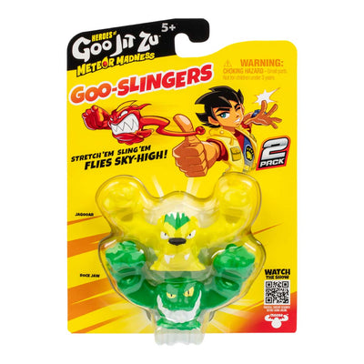 HEROES OF GOO JIT ZU - METEOR MADNESS GOO SLINGERS - 2 PACK ASSORTMENT - Toyworld Frankston