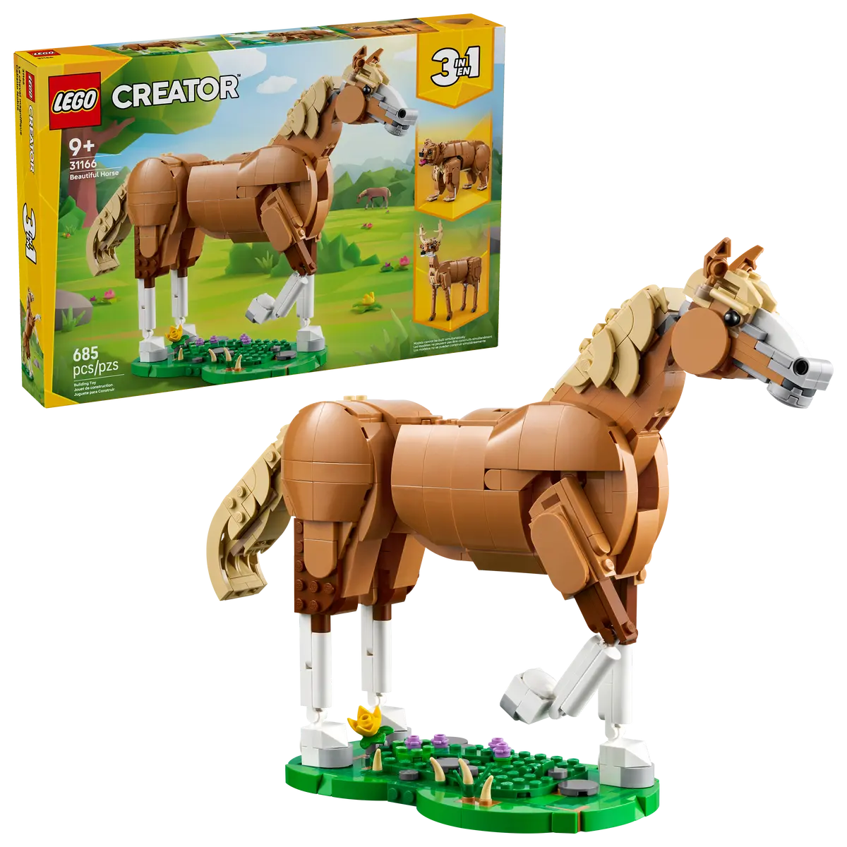 LEGO CREATOR 31166 BEAUTIFUL HORSE