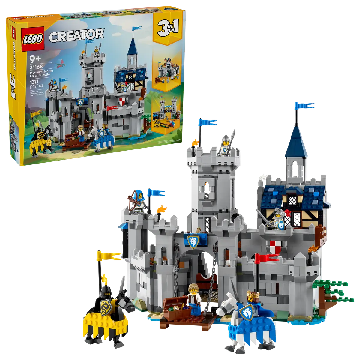 LEGO CREATOR 31168 MEDIEVAL HORSE KNIGHT CASTLE - Toyworld Frankston