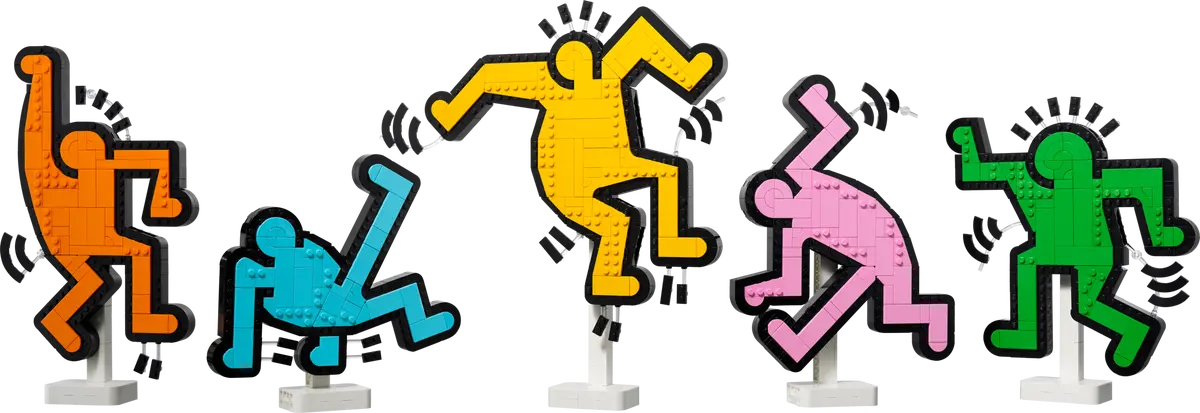 LEGO ART 31216 KEITH HARING – DANCING FIGURES
