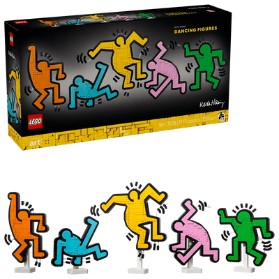 LEGO ART 31216 KEITH HARING – DANCING FIGURES