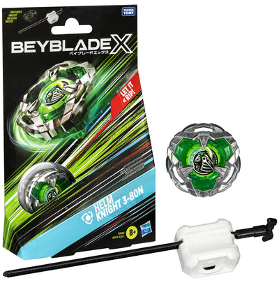BEYBLADE X STARTER PACK HELM KNIGHT 3-80N - Toyworld Frankston