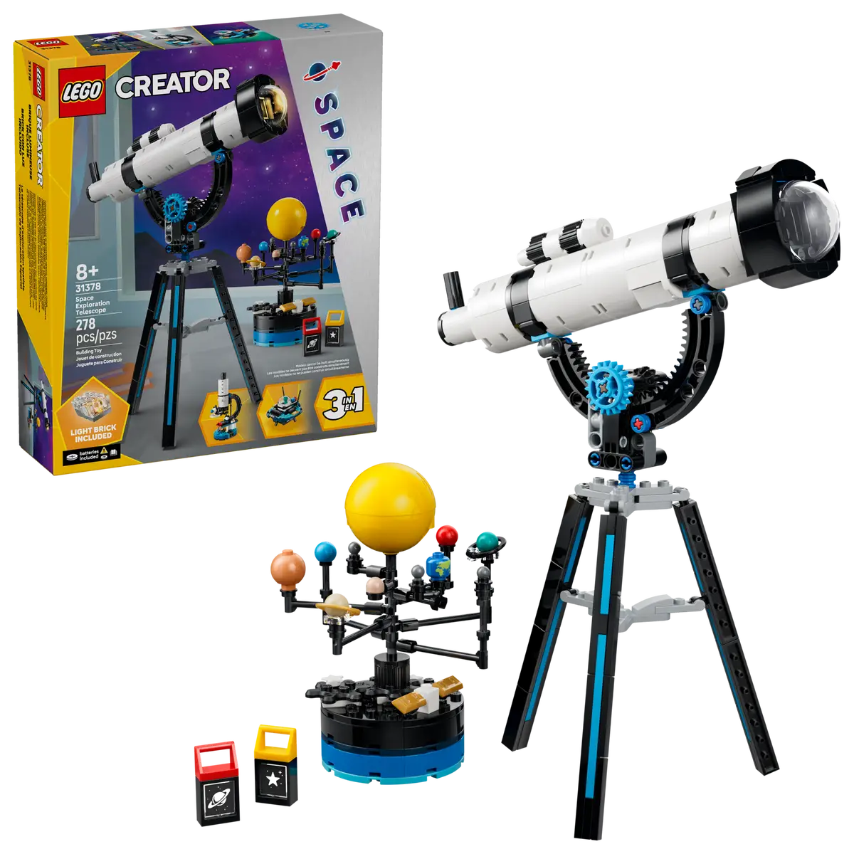 LEGO 31378 SPACE EXPLORATION TELESCOPE - Toyworld Frankston