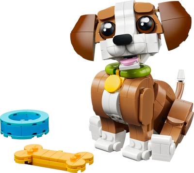 LEGO 31382 CUTE ANIMALS: PLAYFUL PUPPY DOG - Toyworld Frankston