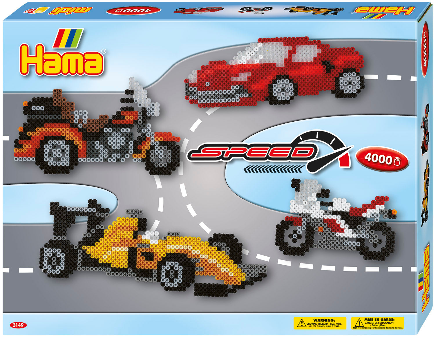 HAMA SPEED ACTIVITY BOX 4000PC - Toyworld Frankston