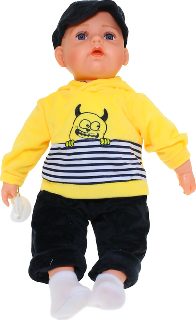 COTTON CANDY IMPORTS - BABY DOLL - OLIVER WITH DUMMY