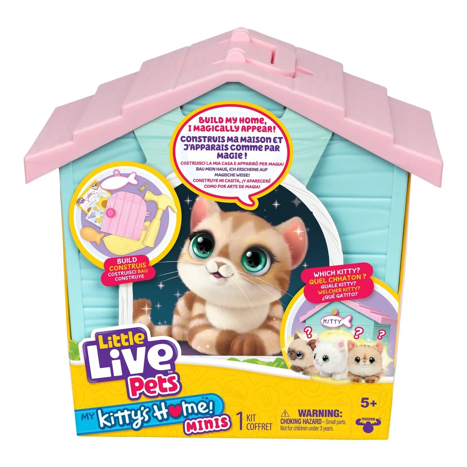 LITTLE LIVE PETS - MY KITTYS HOME MINIS